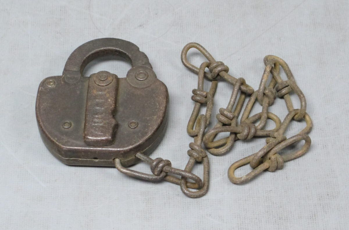 Adlake Vintage Railroad Lock VG