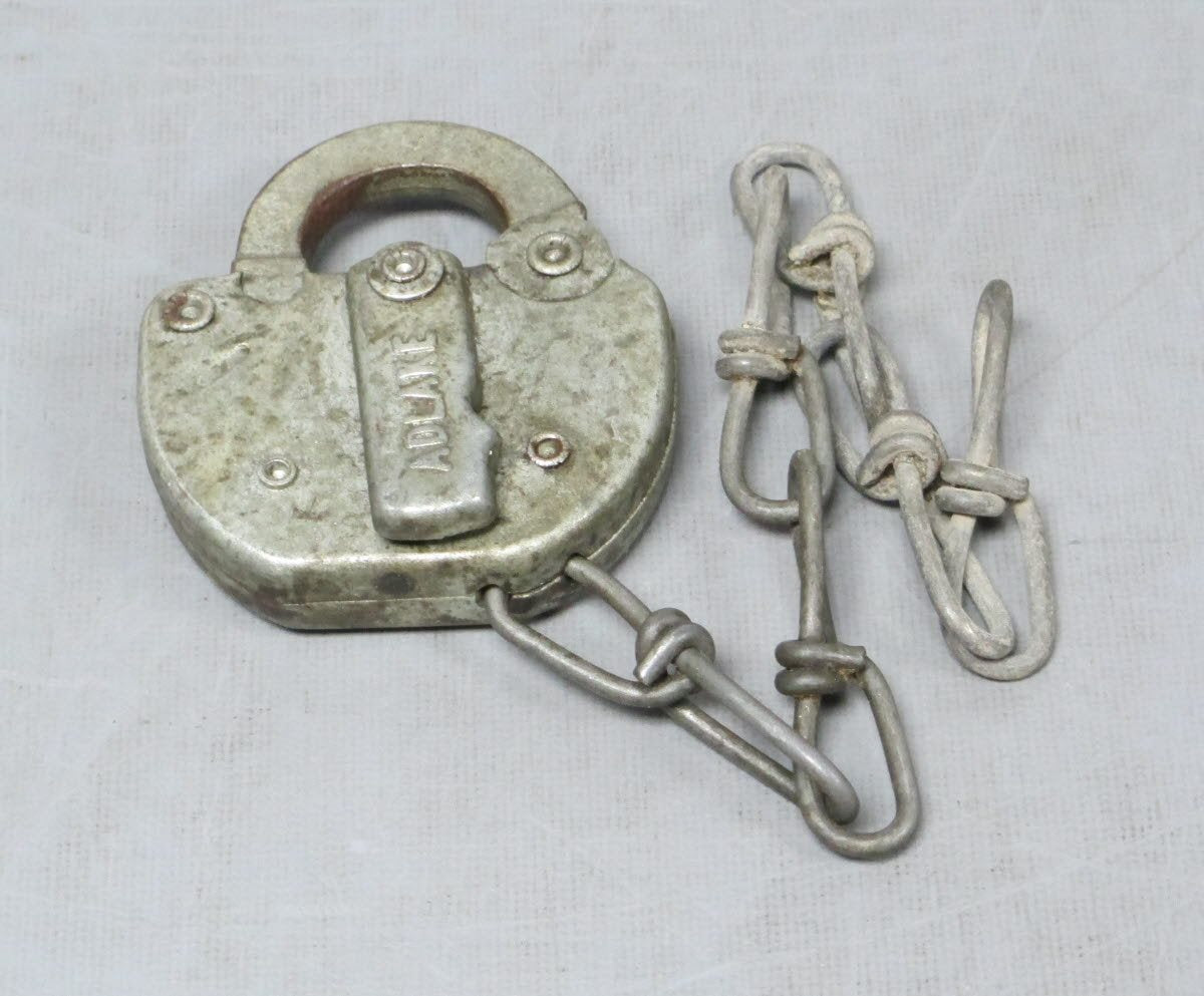 Adlake Vintage Railroad Lock VG