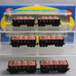 Athearn 97661 HO Scale Pennsylvania 26' Low-Side Ore Car 6-Pack