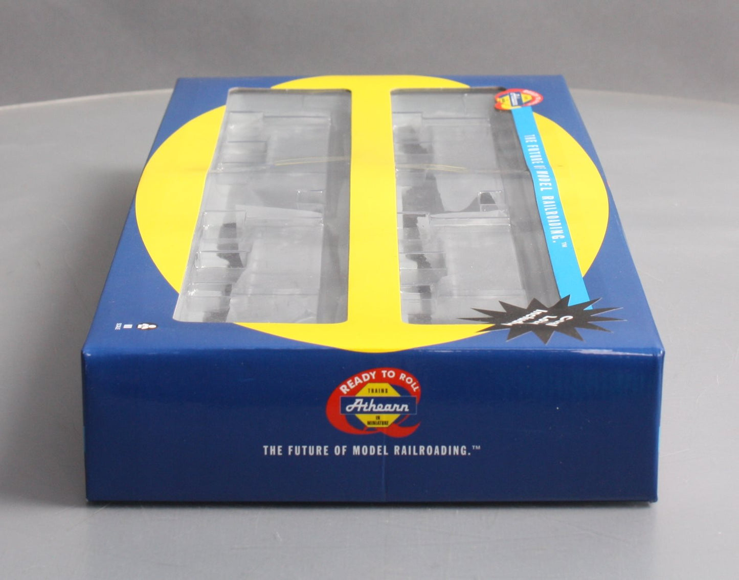 Athearn 79505 HO Scale Chesapeake and Ohio 34' 2-Bay Ribbed Hoppers (Set of 4)