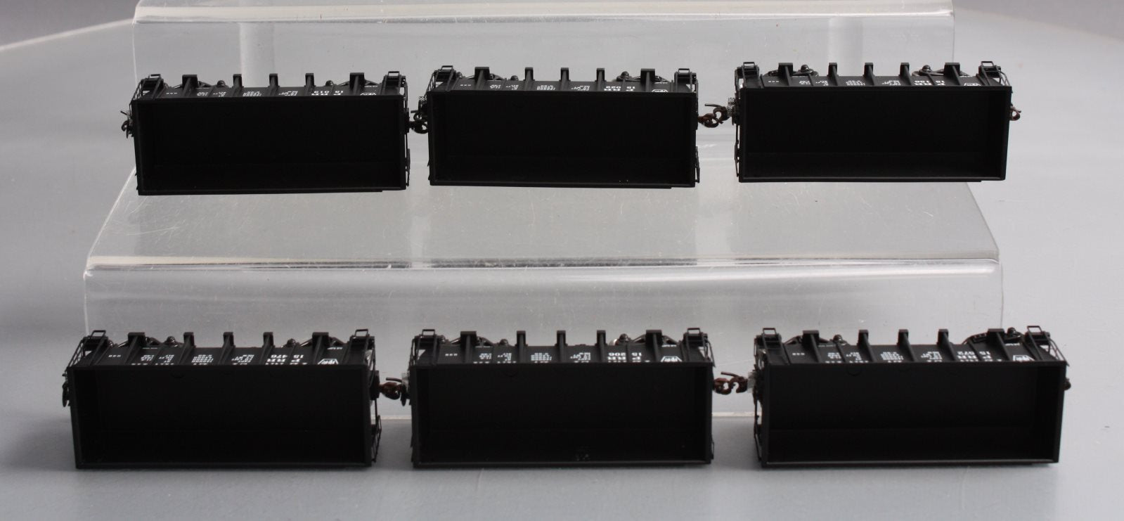 Athearn 97660 HO Scale Pennsylvania 26' Low-Side Ore Cars (Set of 6)