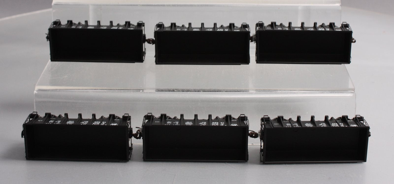 Athearn 97662 HO Scale Pennsylvania 26' Low-Side Ore Cars (Set of 6)