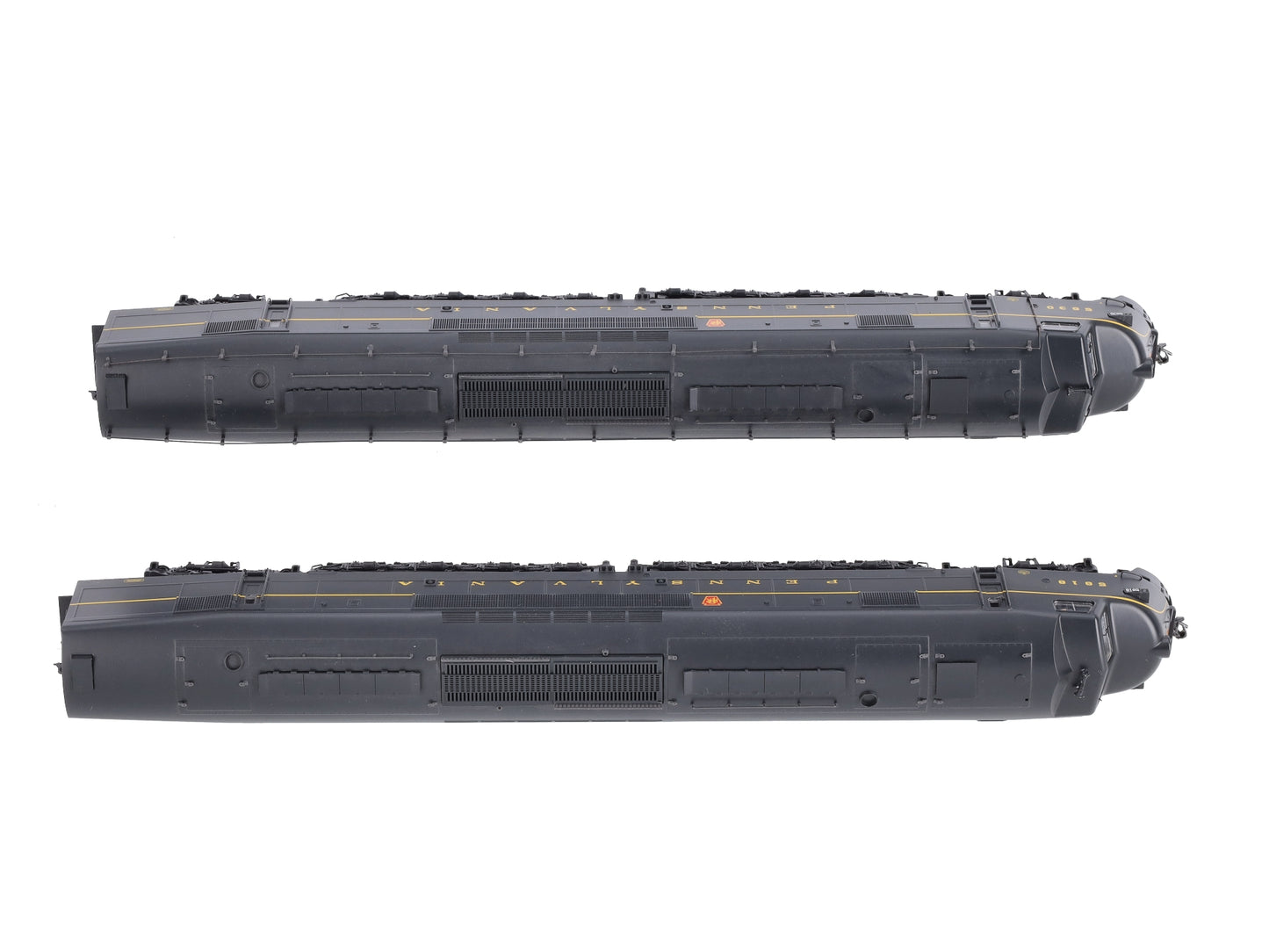 Broadway Limited 2092 HO PRR Baldwin Centipede Diesel AA Set #5830/5818 w/ DCC