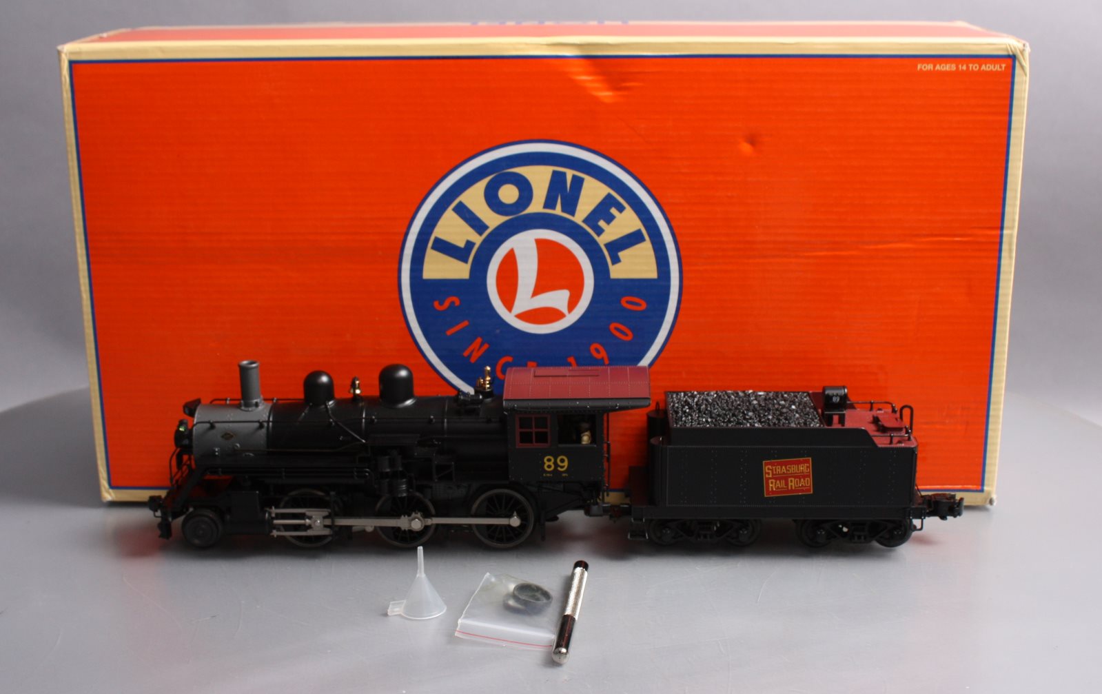 ＬＥＲOＹＢｏｕｒｇｏｇｎｅＨｏm m aｇｅa’ l‘Ａn 2000 Lionel 6-11268 Strasburg Conventional 2-6-0 Mogul Steam
