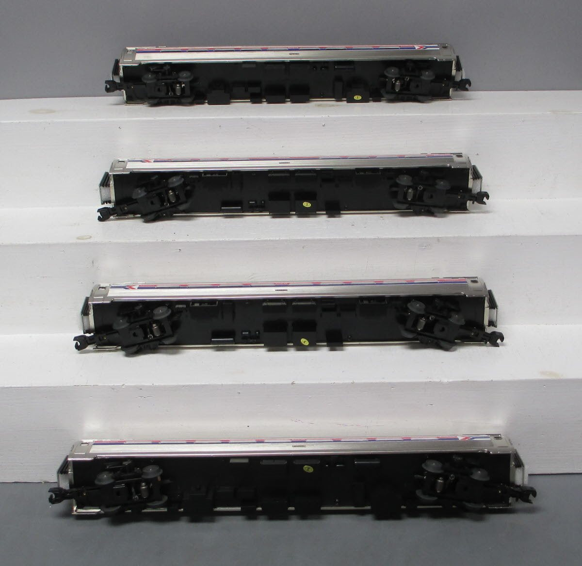 MTH 20-65142 O Amtrak Premier Amfleet Passenger Car Set (Set of 4)