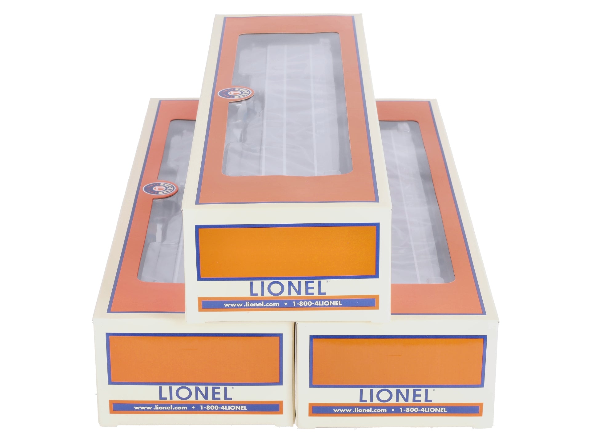 Lionel 6-81739 O Santa Fe Madison Combo, Coach, Observation Cars - 3-Pack
