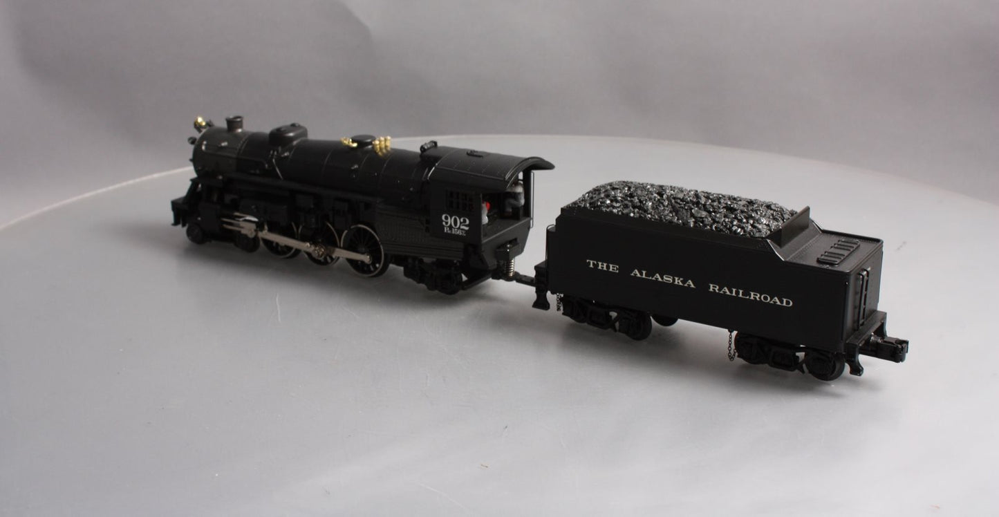 MTH 30-1682-1 O Alaska 4-6-2 Imperial Pacific Steam Engine with PS 3.0 #902