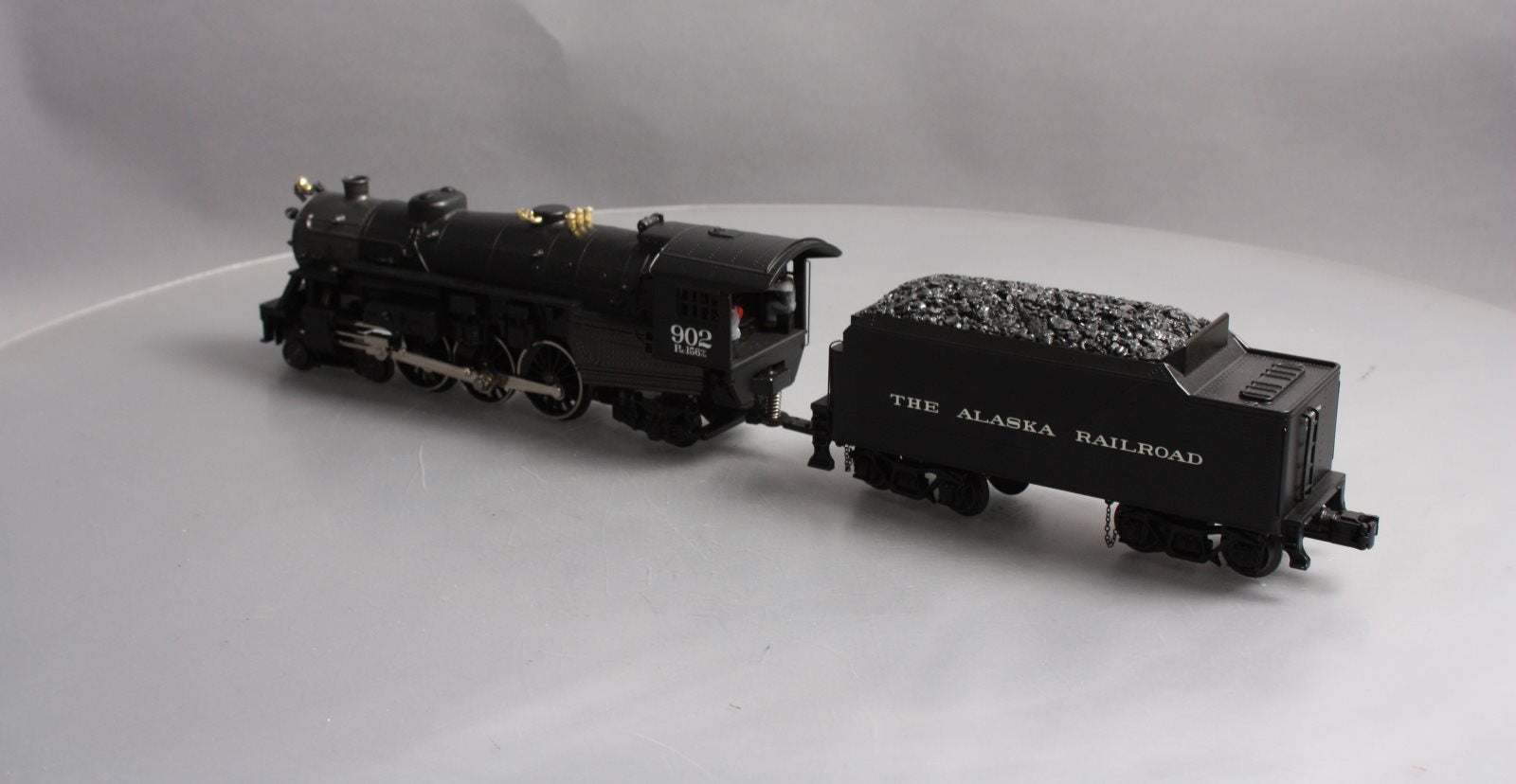 MTH 30-1682-1 O Alaska 4-6-2 Imperial Pacific Steam Engine with PS 3.0 #902
