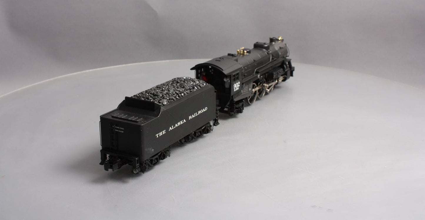 MTH 30-1682-1 O Alaska 4-6-2 Imperial Pacific Steam Engine with PS 3.0 #902