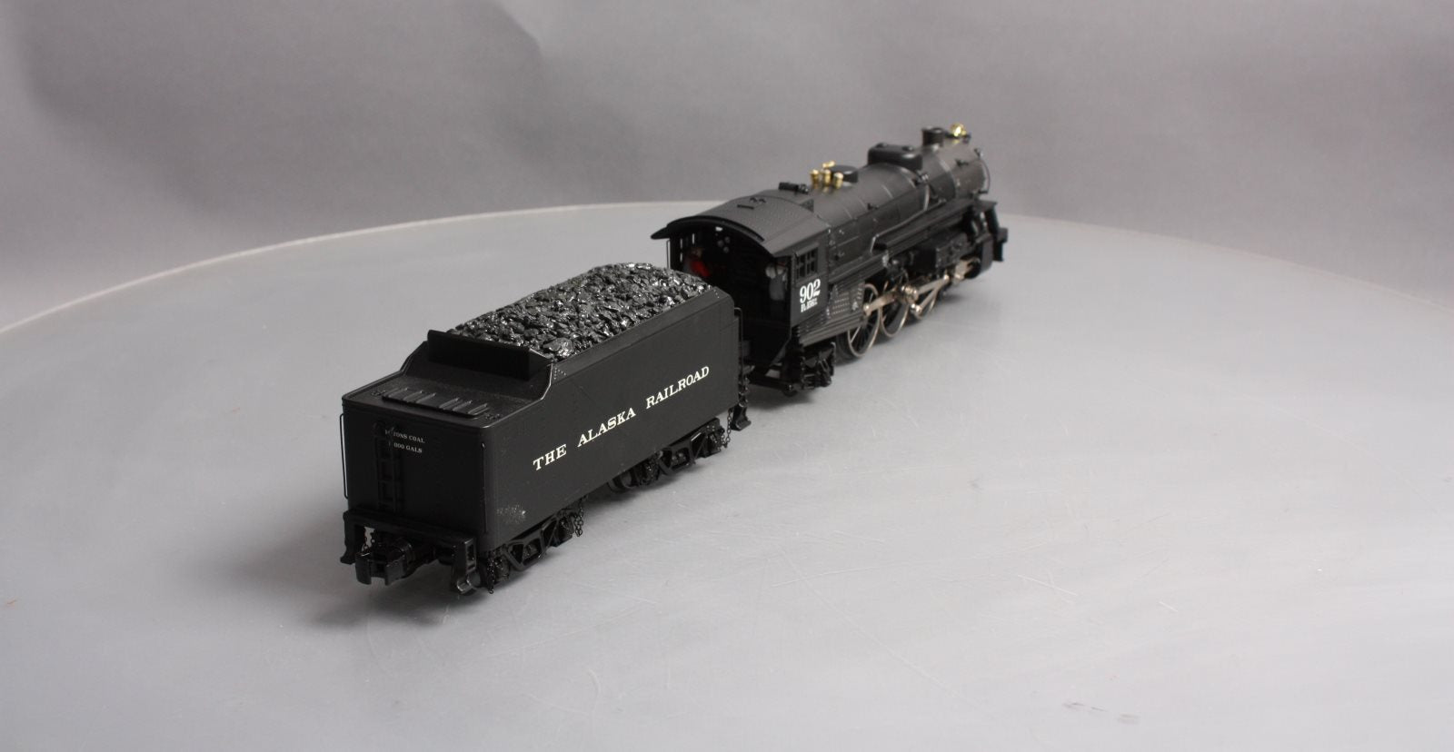 MTH 30-1682-1 O Alaska 4-6-2 Imperial Pacific Steam Engine with PS 3.0 #902