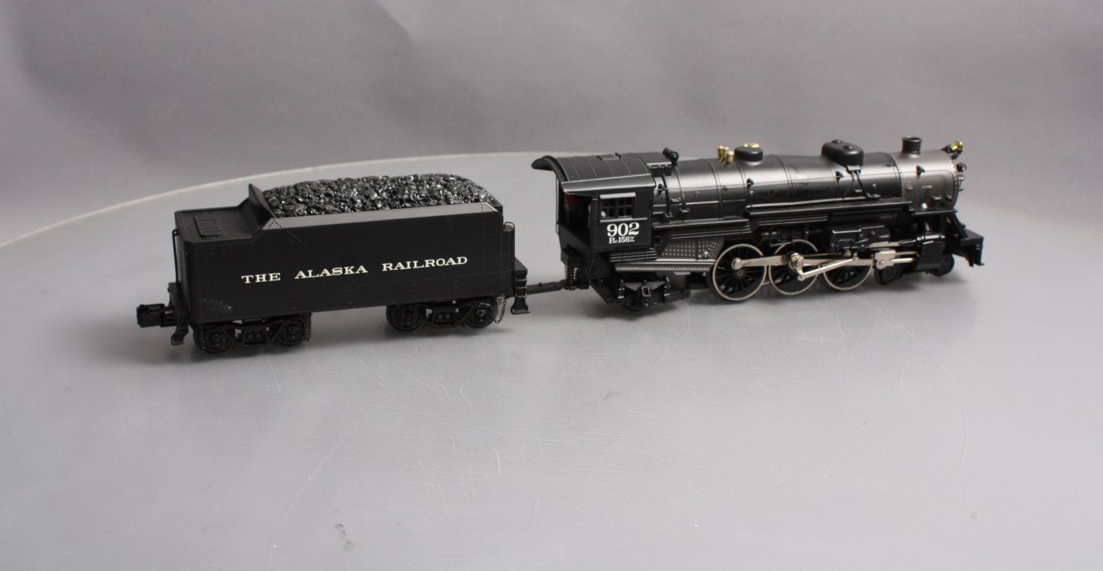 MTH 30-1682-1 O Alaska 4-6-2 Imperial Pacific Steam Engine with PS 3.0 #902