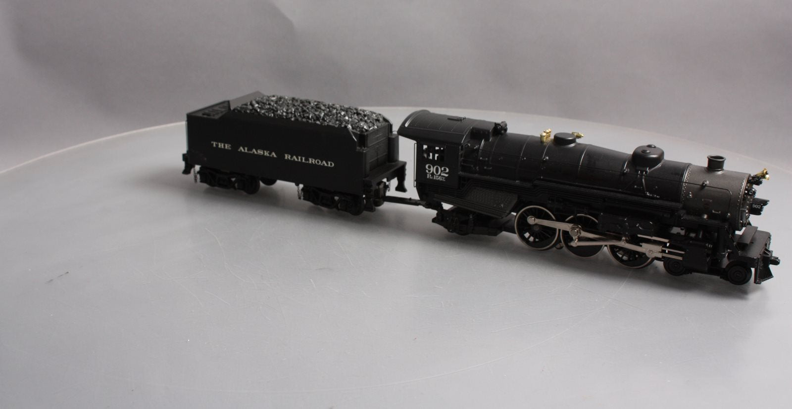 MTH 30-1682-1 O Alaska 4-6-2 Imperial Pacific Steam Engine with PS 3.0 #902