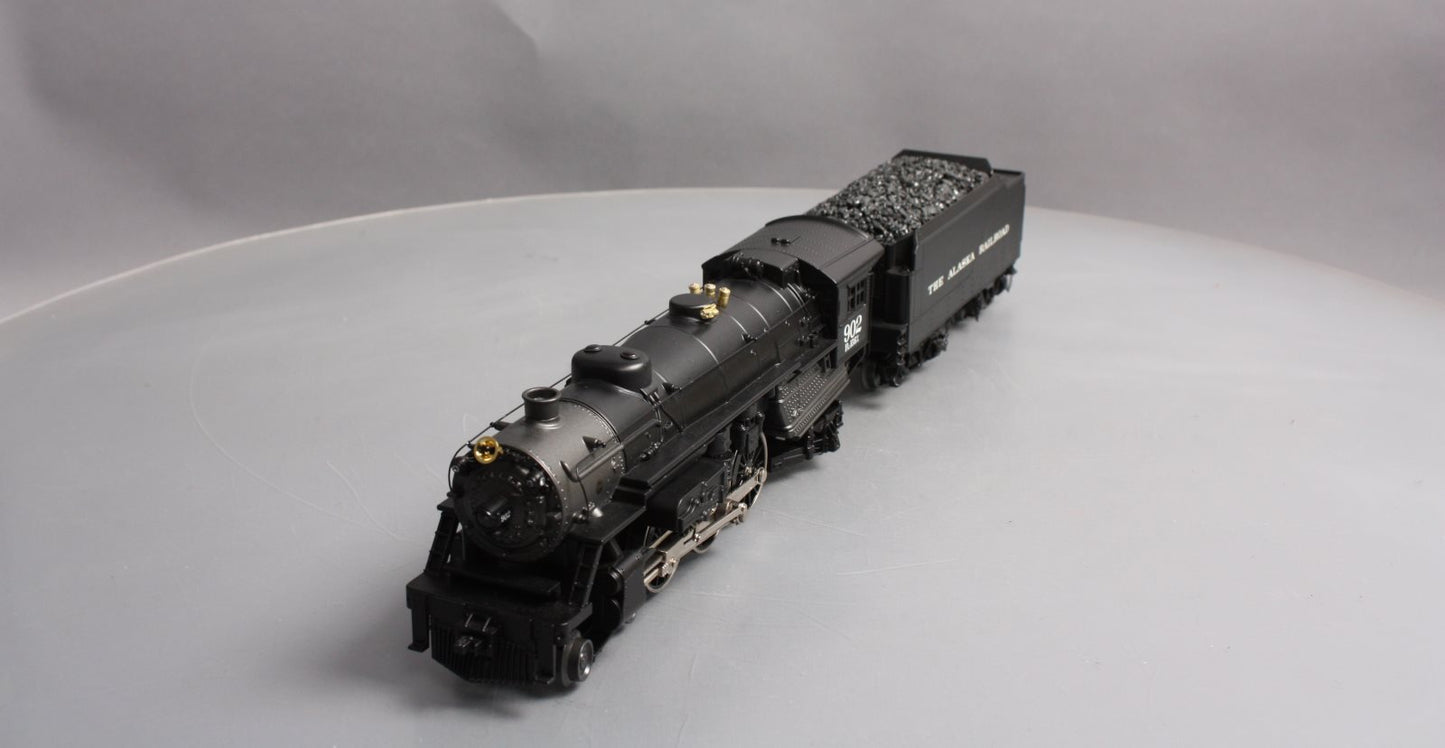 MTH 30-1682-1 O Alaska 4-6-2 Imperial Pacific Steam Engine with PS 3.0 #902