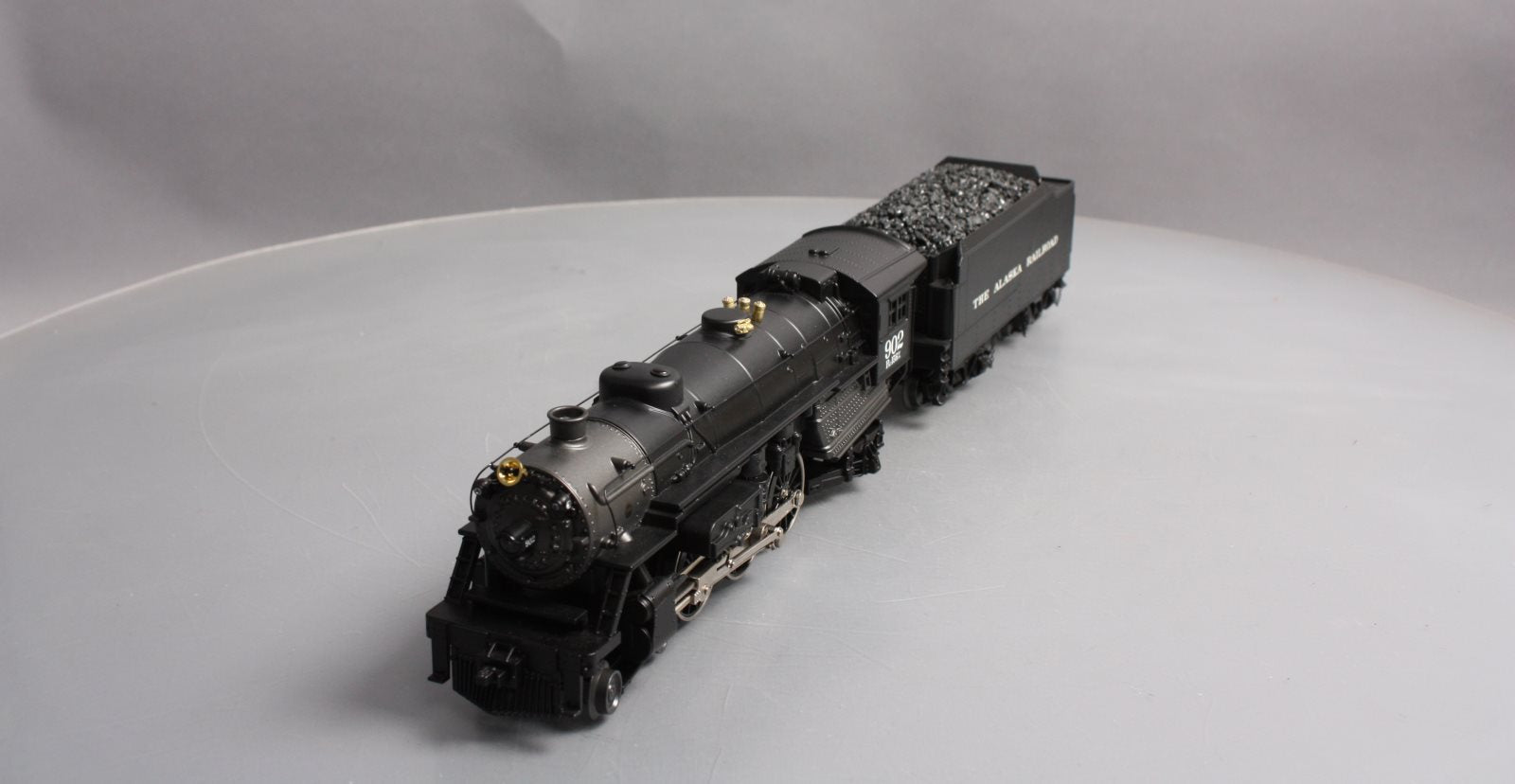 MTH 30-1682-1 O Alaska 4-6-2 Imperial Pacific Steam Engine with PS 3.0 #902