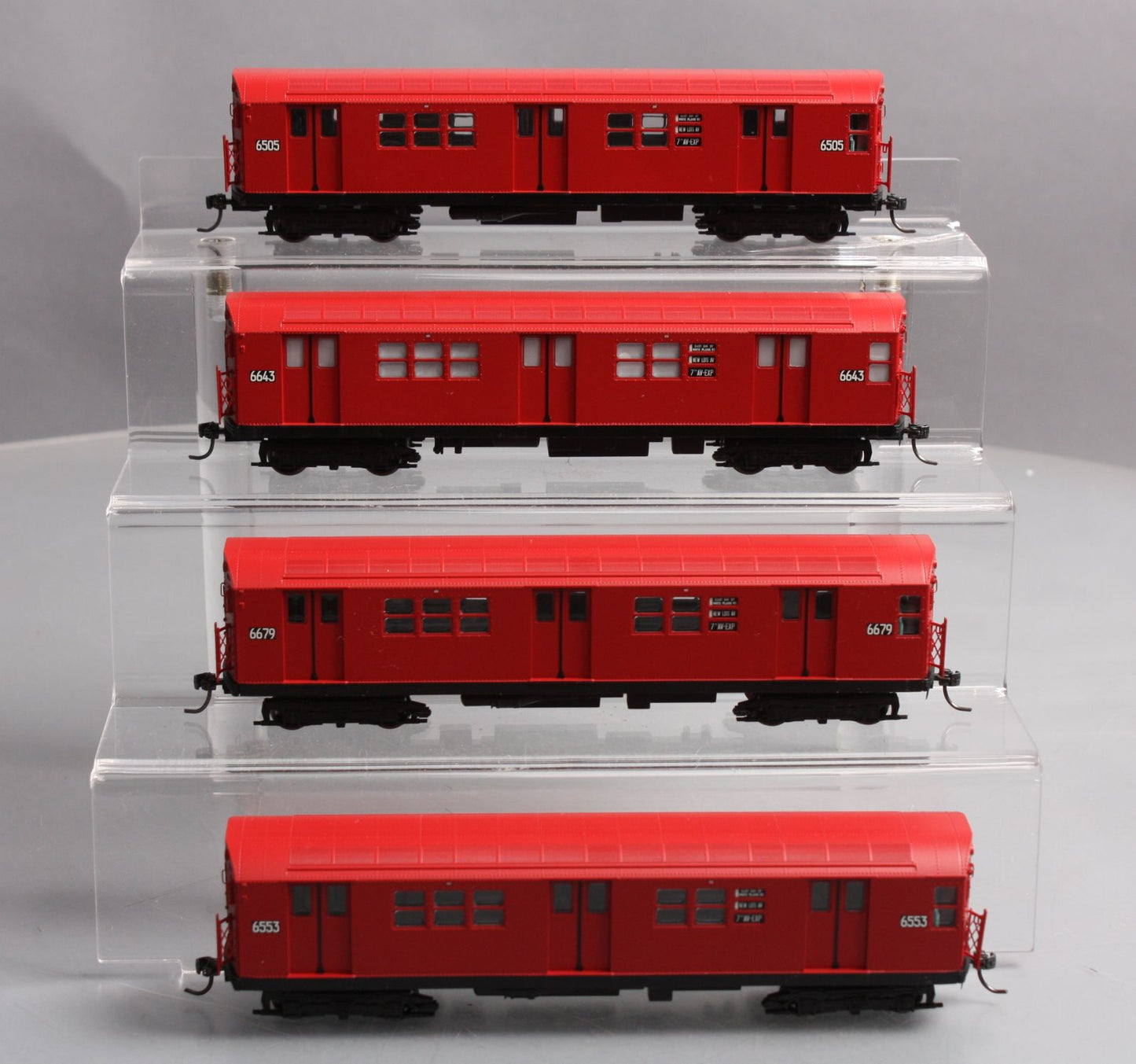 MTH 80-2369-1 HO Metropolitan Transportation Authority R-17 4 Car Subway Set