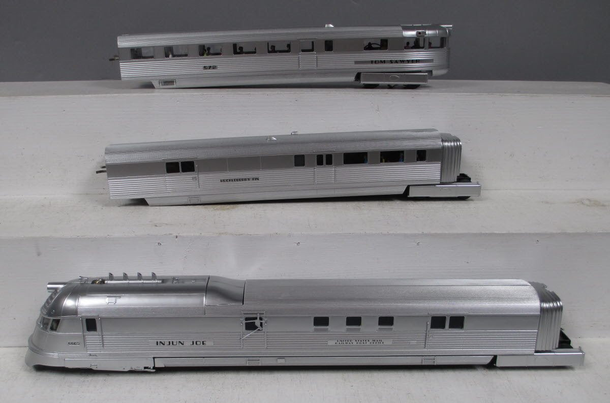 Lionel 6-38856 O Gauge Legacy Burlington Mark Twain Zephyr Diesel Train Set