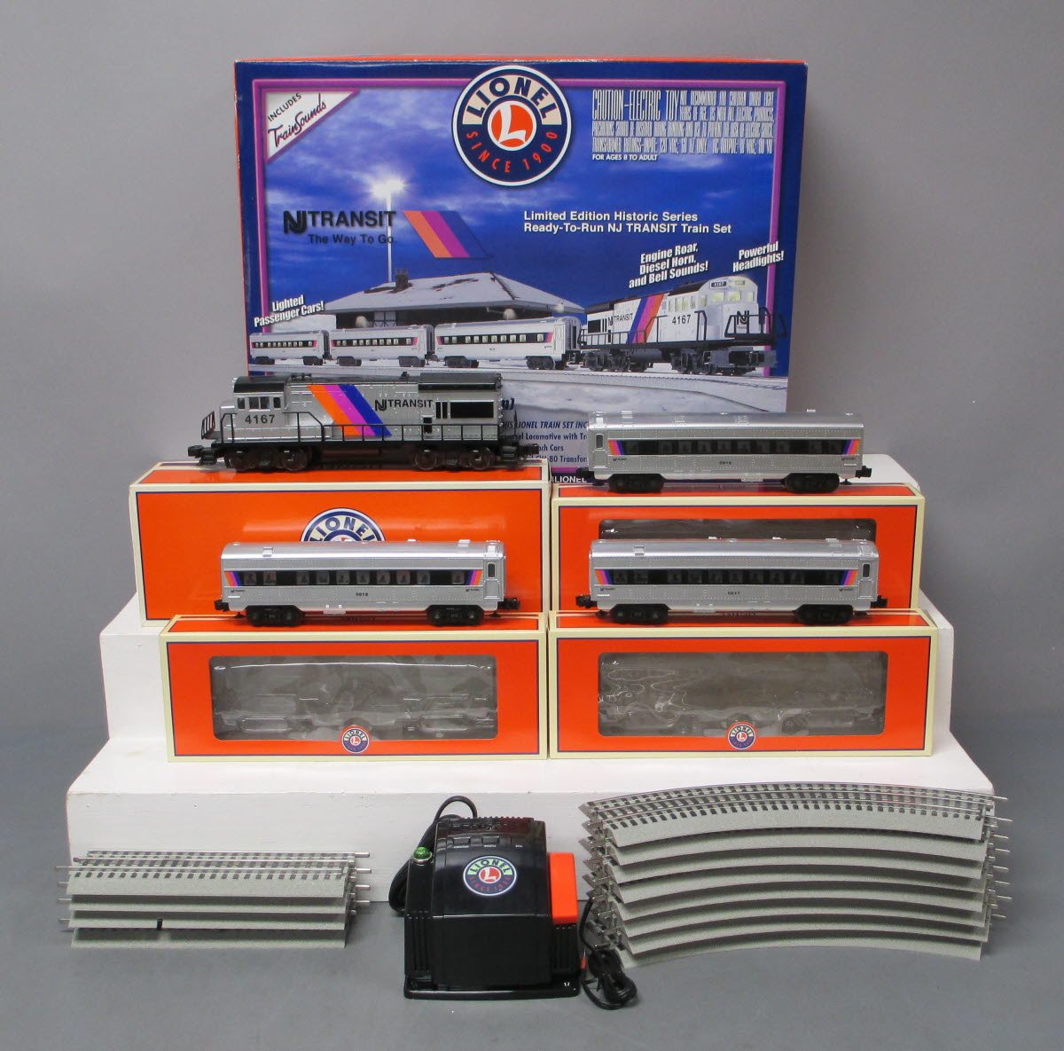 Lionel 6-30169 Limited Ed. Historic Series NJ Transit O Gauge Diesel Train Set