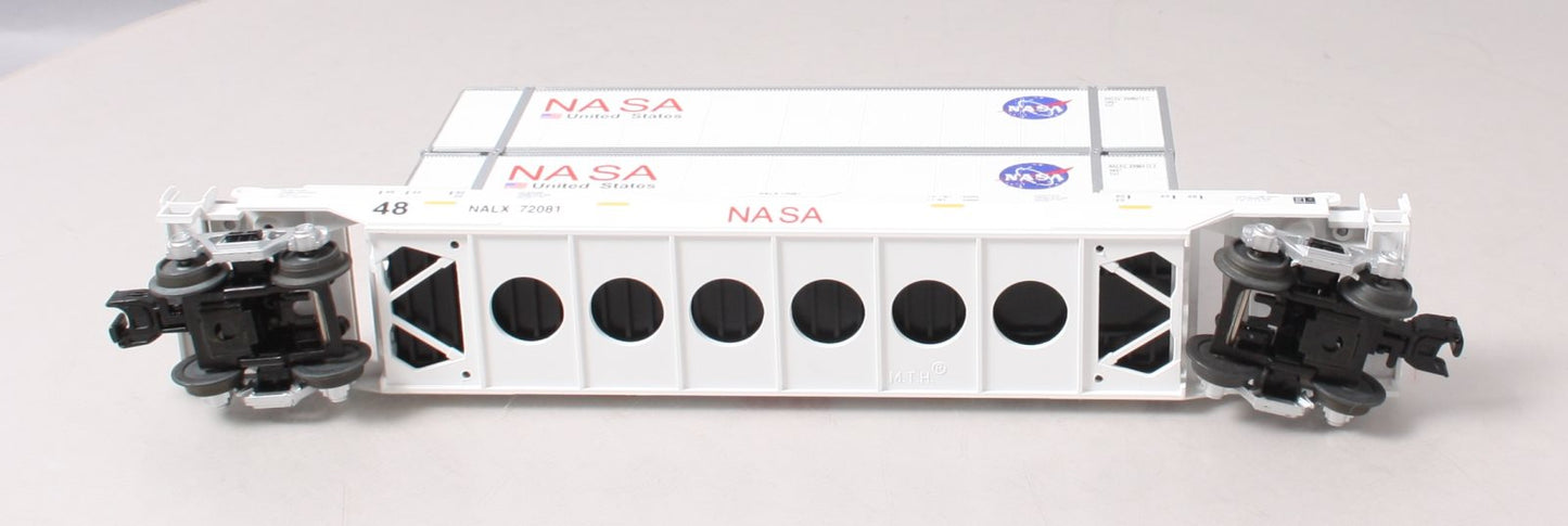 MTH 30-76433 O NASA Husky Stack Car