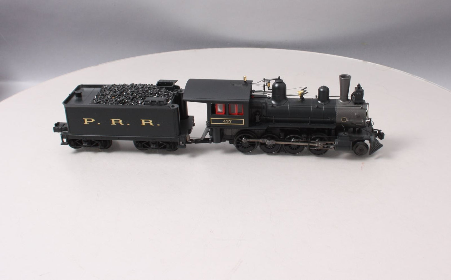 MTH 20-3429-1 PRR 2-8-0 H-3 Consolidation Steam Locomotive & Tender #437