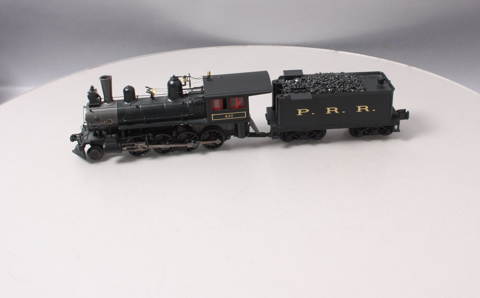 MTH 20-3429-1 PRR 2-8-0 H-3 Consolidation Steam Locomotive & Tender #437