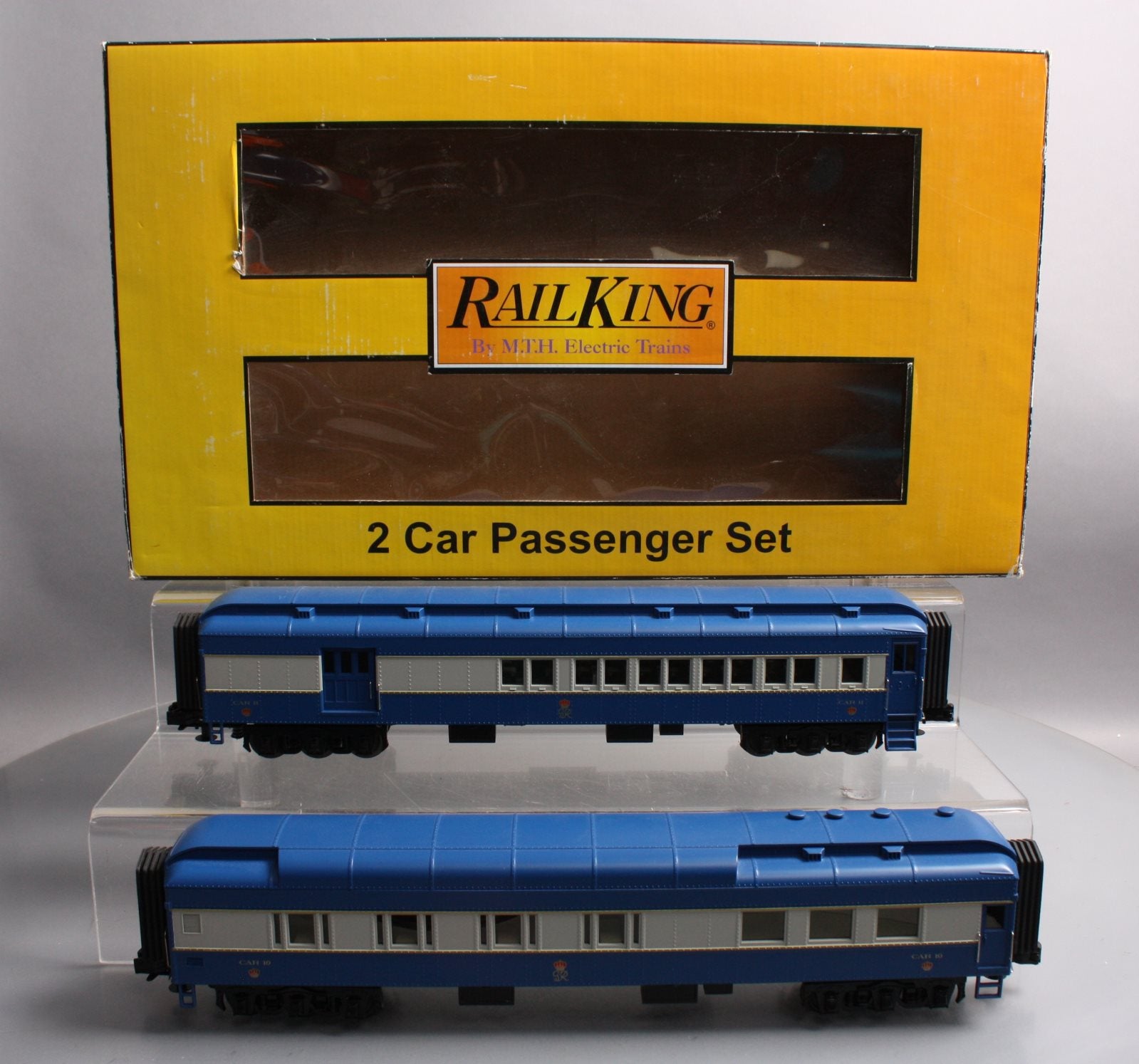 MTH 30-69080 O CP Royal Tour 60' Madison Combo/Diner Passenger Set (Set of 2)