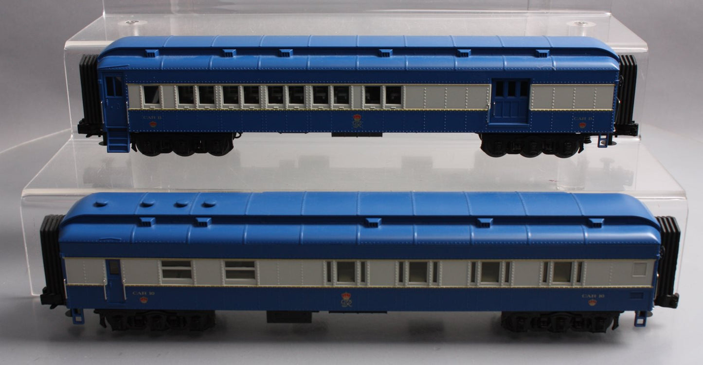 MTH 30-69080 O CP Royal Tour 60' Madison Combo/Diner Passenger Set (Set of 2)
