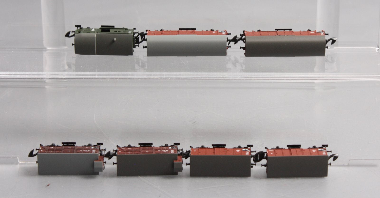 Marklin 82523 Z Livestock Transport Freight Car Set  (Set of 7)