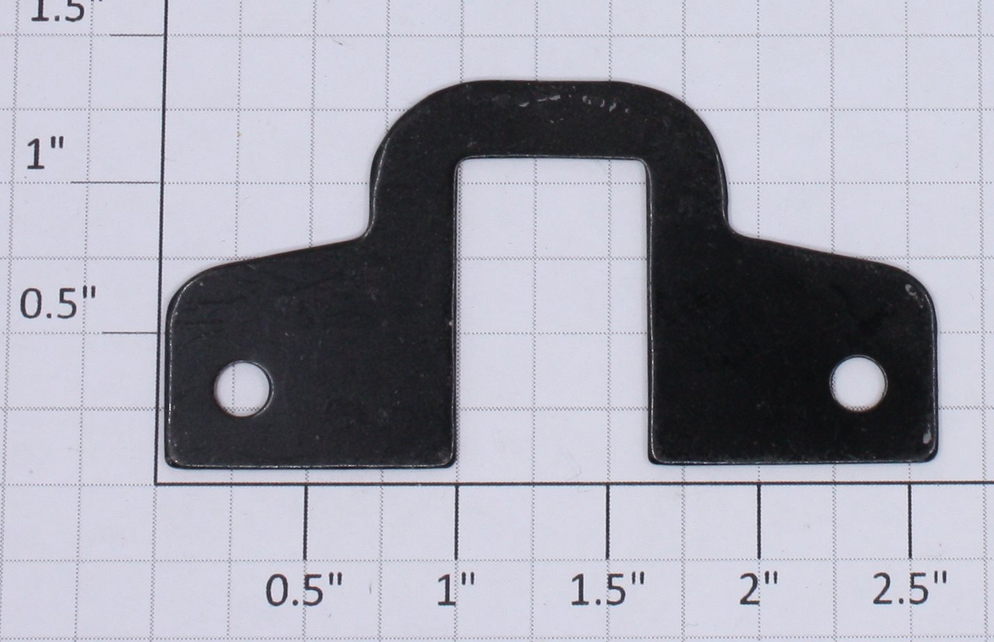 Gilbert 1931-2 Black Coupler Support Bracket for Hudson Erector Locomotive