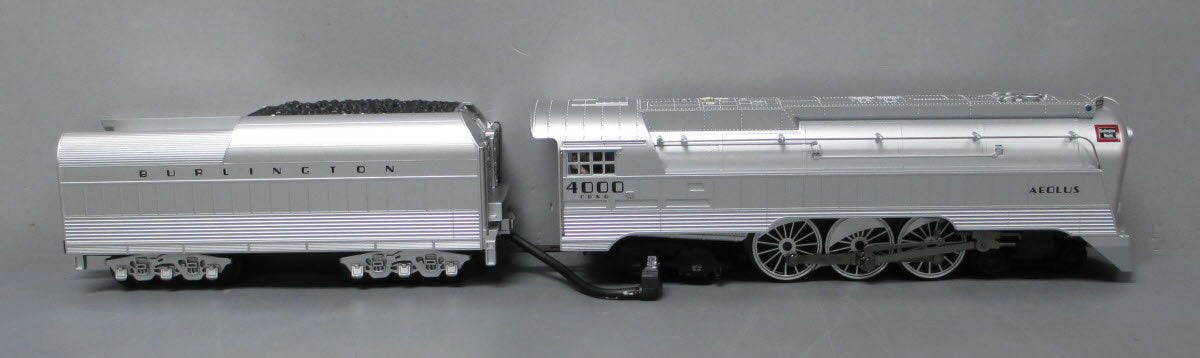MTH 30-1413-1 CB&Q 4-6-4 Streamlined Hudson Steam w/PS2 #4000