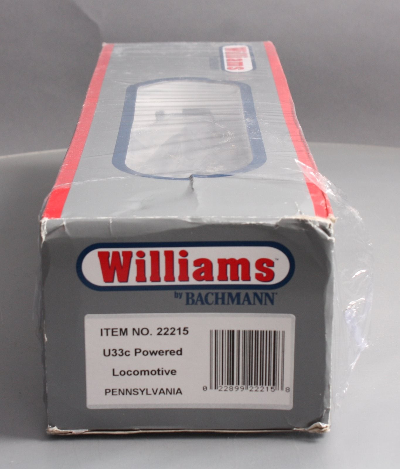 Williams 22215 O Pennsylvania GE U33C 3-Rail Diesel Loco w/Horn & Bell