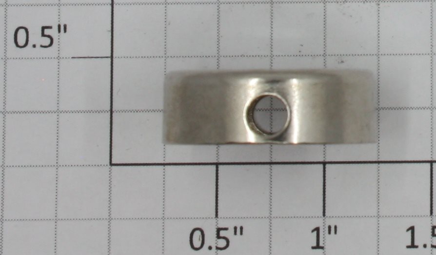Gilbert 1931-94 Nickel Steam Chest End for Hudson Erector Locomotive