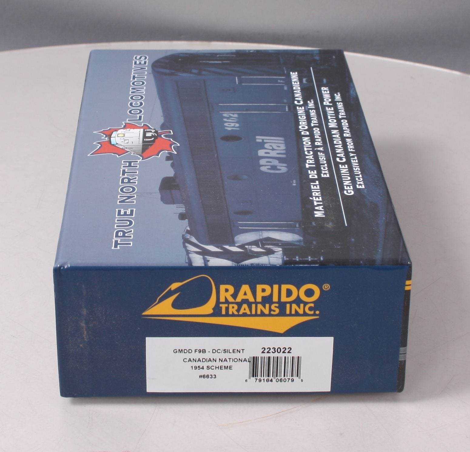 Rapido Trains 223022 HO Scale Canadian National F9B Diesel Locomotive #6633