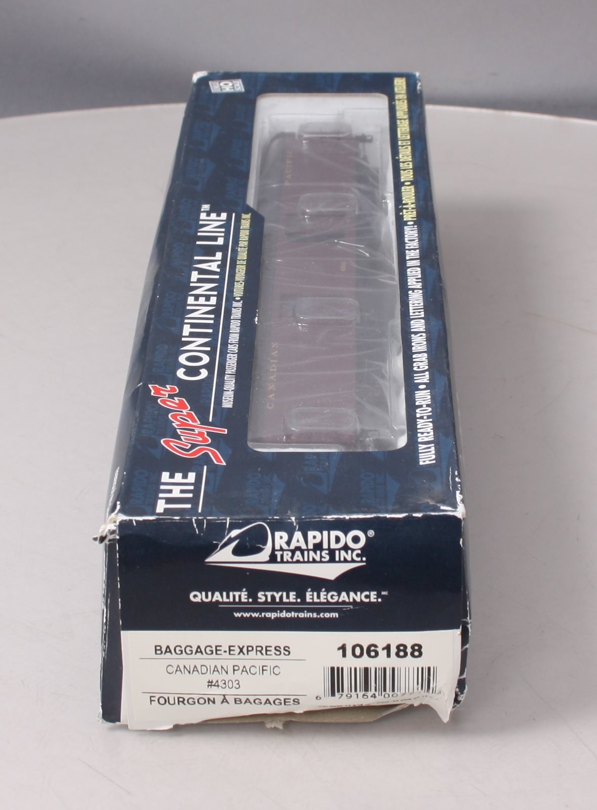 Rapido Trains 106188 HO Canadian Pacific Baggage Express Car #4303