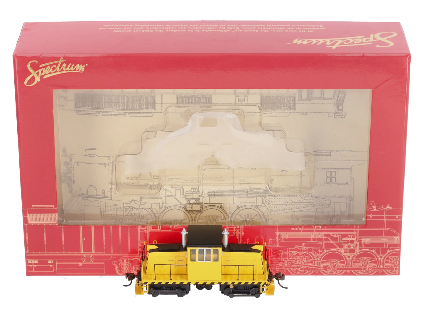 Bachmann 85201 HO Undecorated GE Center Cab 45-Ton Switcher with DCC