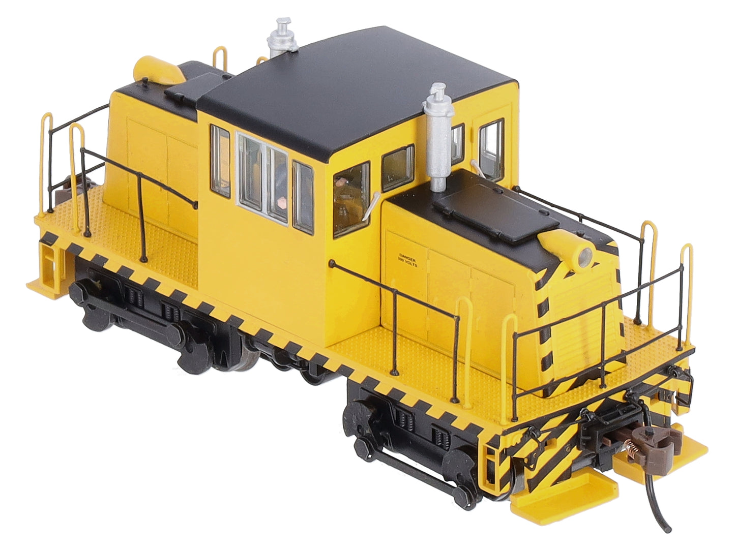 Bachmann 85201 HO Undecorated GE Center Cab 45-Ton Switcher with DCC