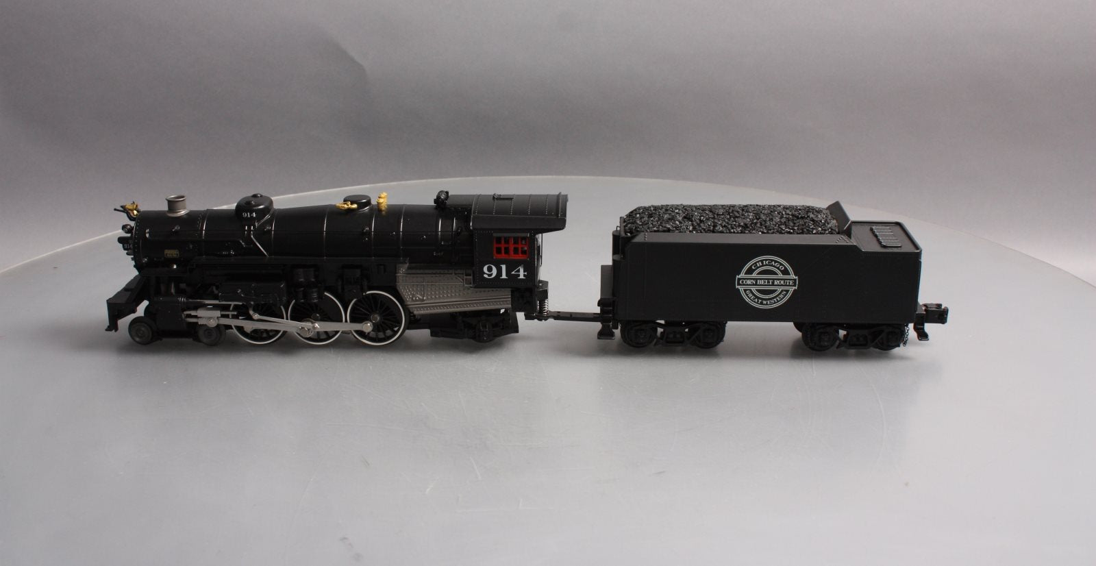 MTH 30-1824-1 O Chicago Great Western 4-6-2 Imperial Pacific Steam Loco #914