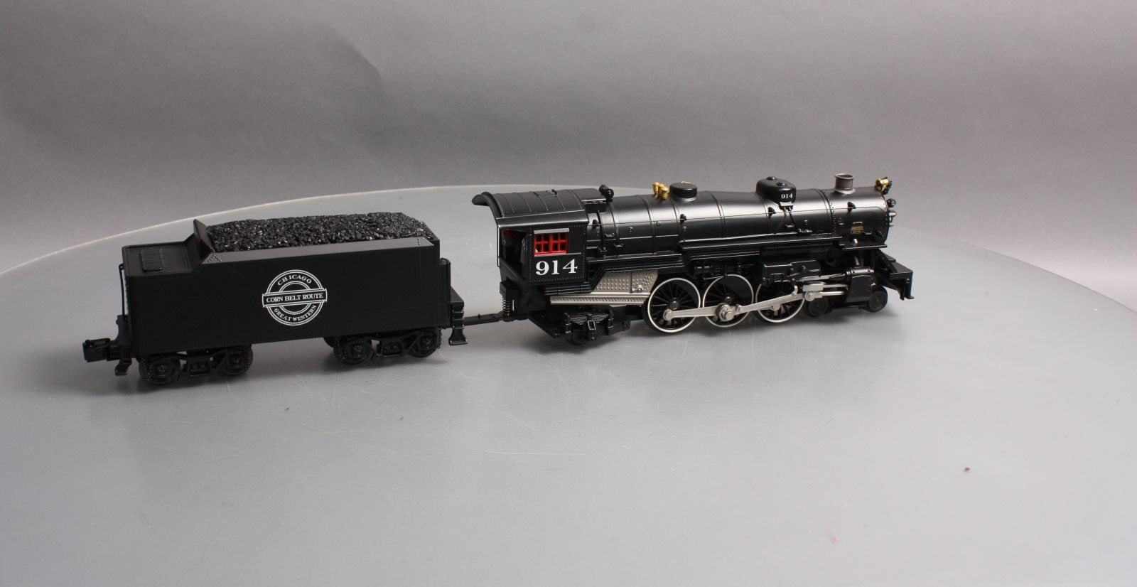 MTH 30-1824-1 O Chicago Great Western 4-6-2 Imperial Pacific Steam Loco #914