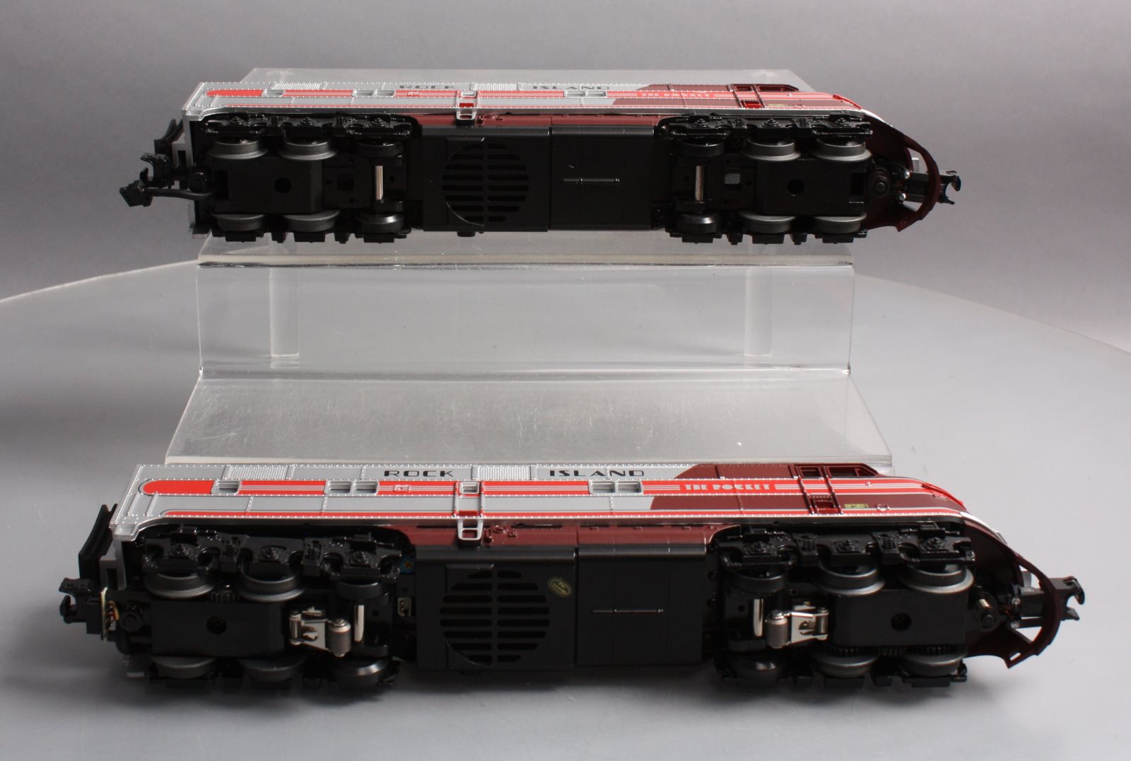 MTH 30-2713-1 Rock Island E-6 AA Diesel Engine Set w/PS 2.0 #627/628