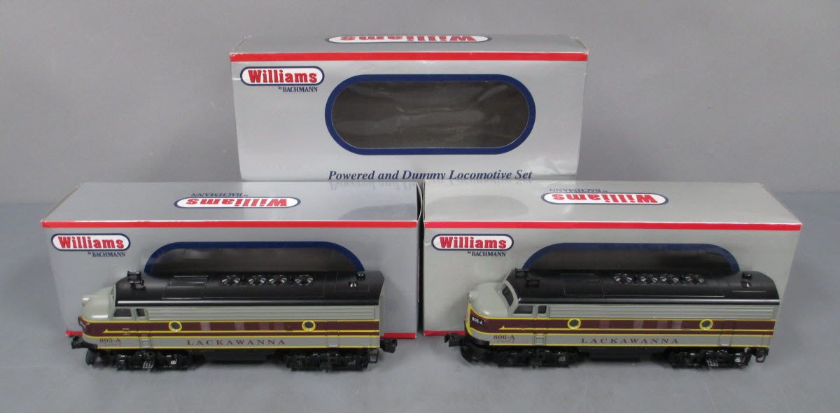Williams 20711 O Delaware, Lackawanna & Western EMD F7 AA Diesel Loco Set