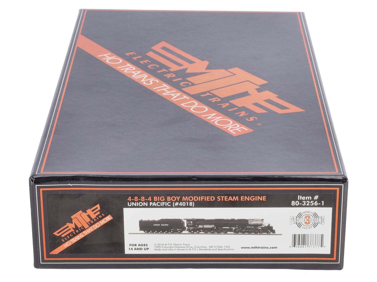 MTH 80-3256-1 HO Union Pacific 4-8-8-4 Big Boy (Modified) Steam Engine #4018 PS3