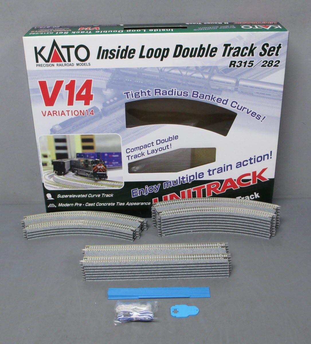 Kato 20-8731 N V14 Double Track Inner Loop Set