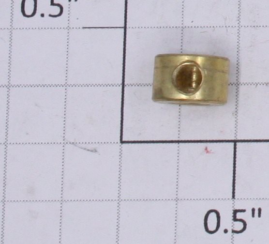 Gilbert 1931-96 Small Brass Collar without Screw for Erector Locomotive