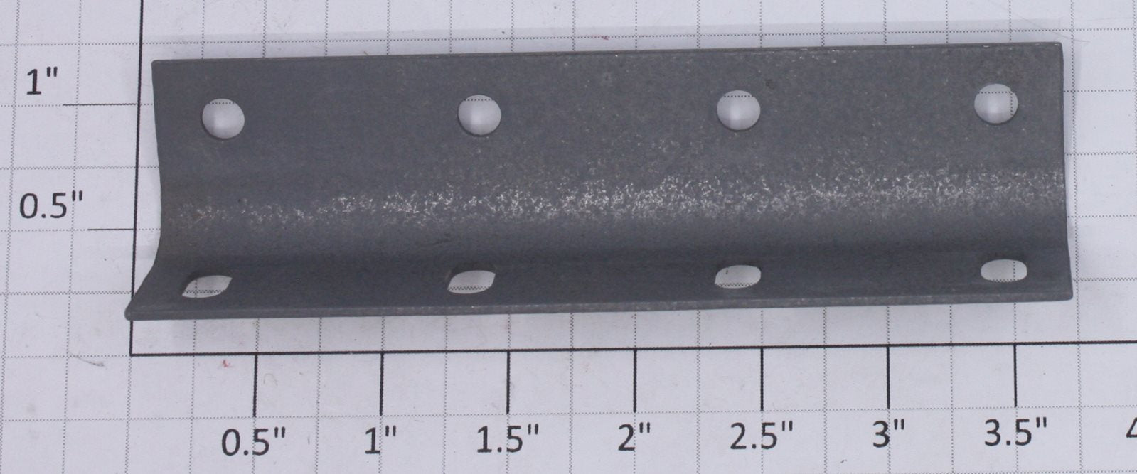 Gilbert 1931-76 Unpainted Tender Corner Plate for Hudson Erector Locomotive