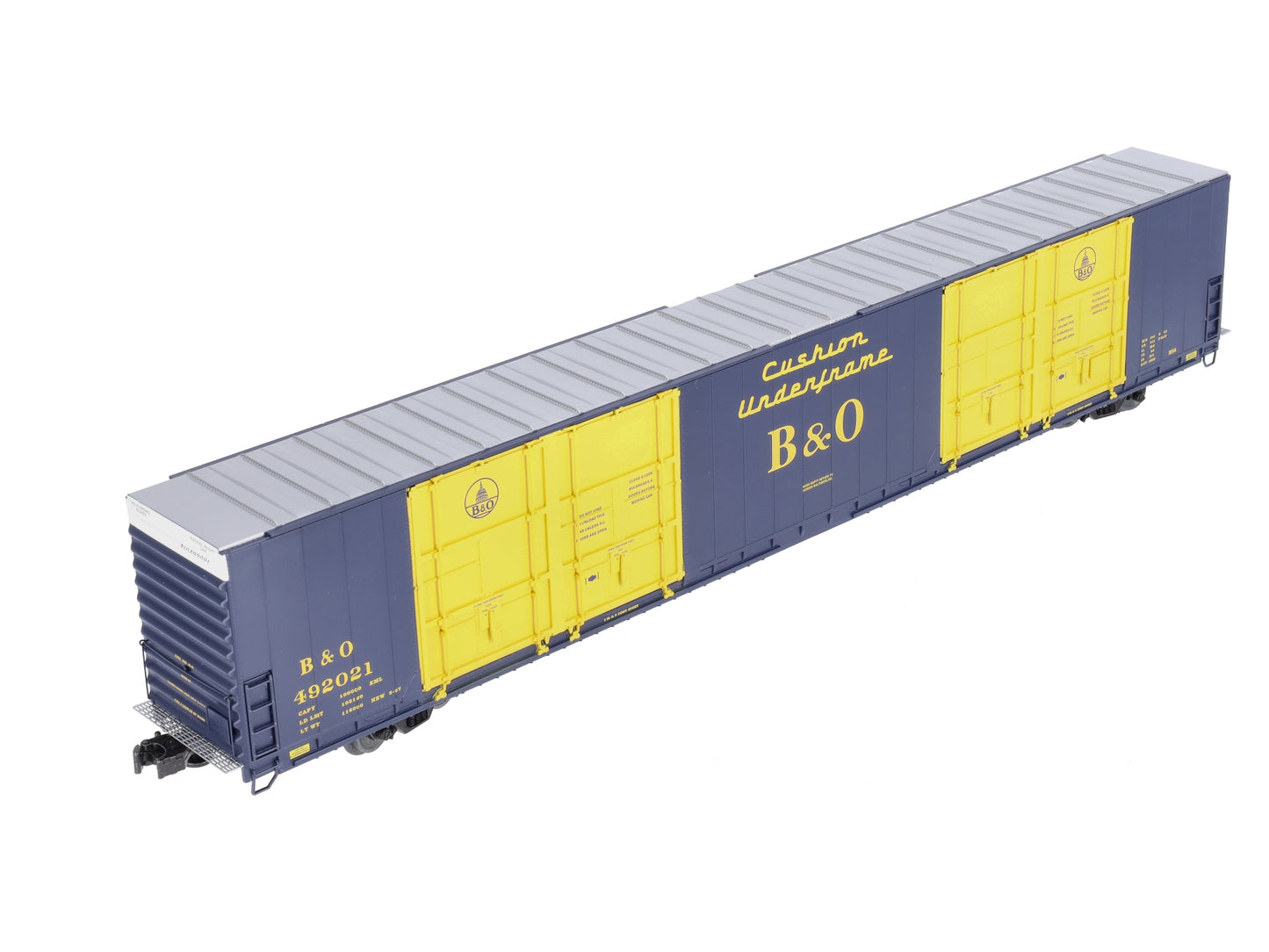 Lionel 6-82421 O Gauge Baltimore & Ohio 86' 8-Door Hi-Cube Boxcar #492021