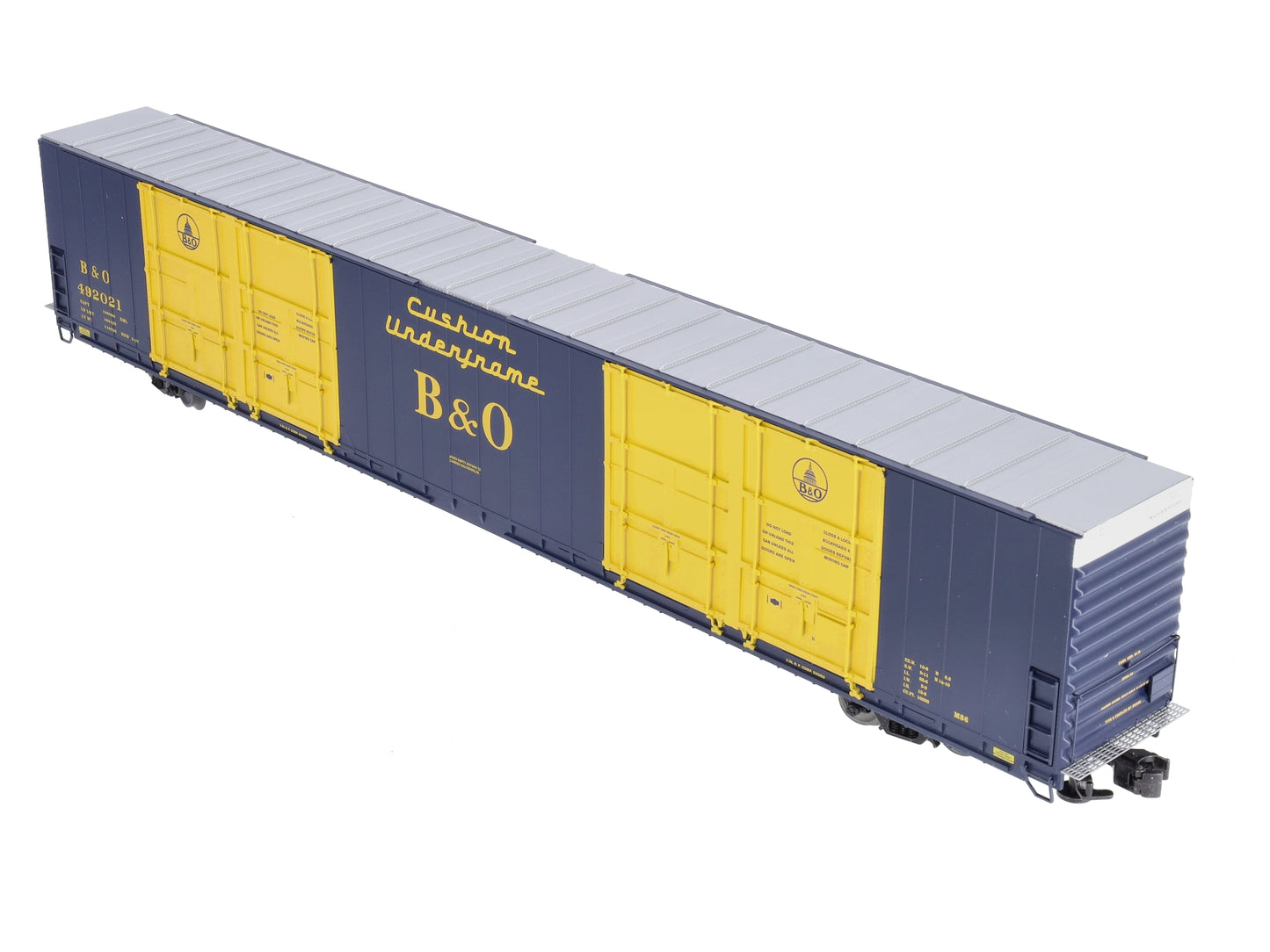 Lionel 6-82421 O Gauge Baltimore & Ohio 86' 8-Door Hi-Cube Boxcar #492021