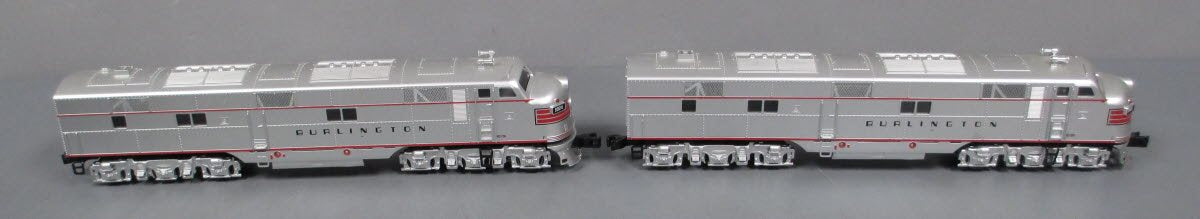 Williams 20504 O Chicago Burlington & Quincy EMD E7 A-A 3-Rail Diesel Loco Set