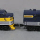 Williams 20505 O Chesapeake & Ohio EMD E7 A-A 3-Rail Diesel Locomotive Set