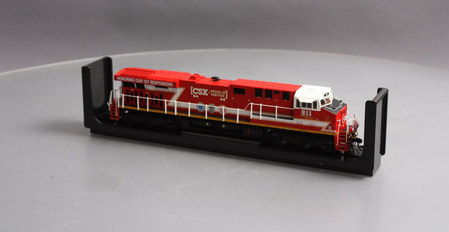 MTH 80-2400-1 HO CSX First Responders ES44AC Diesel Locomotive w/PS 3.0 #911