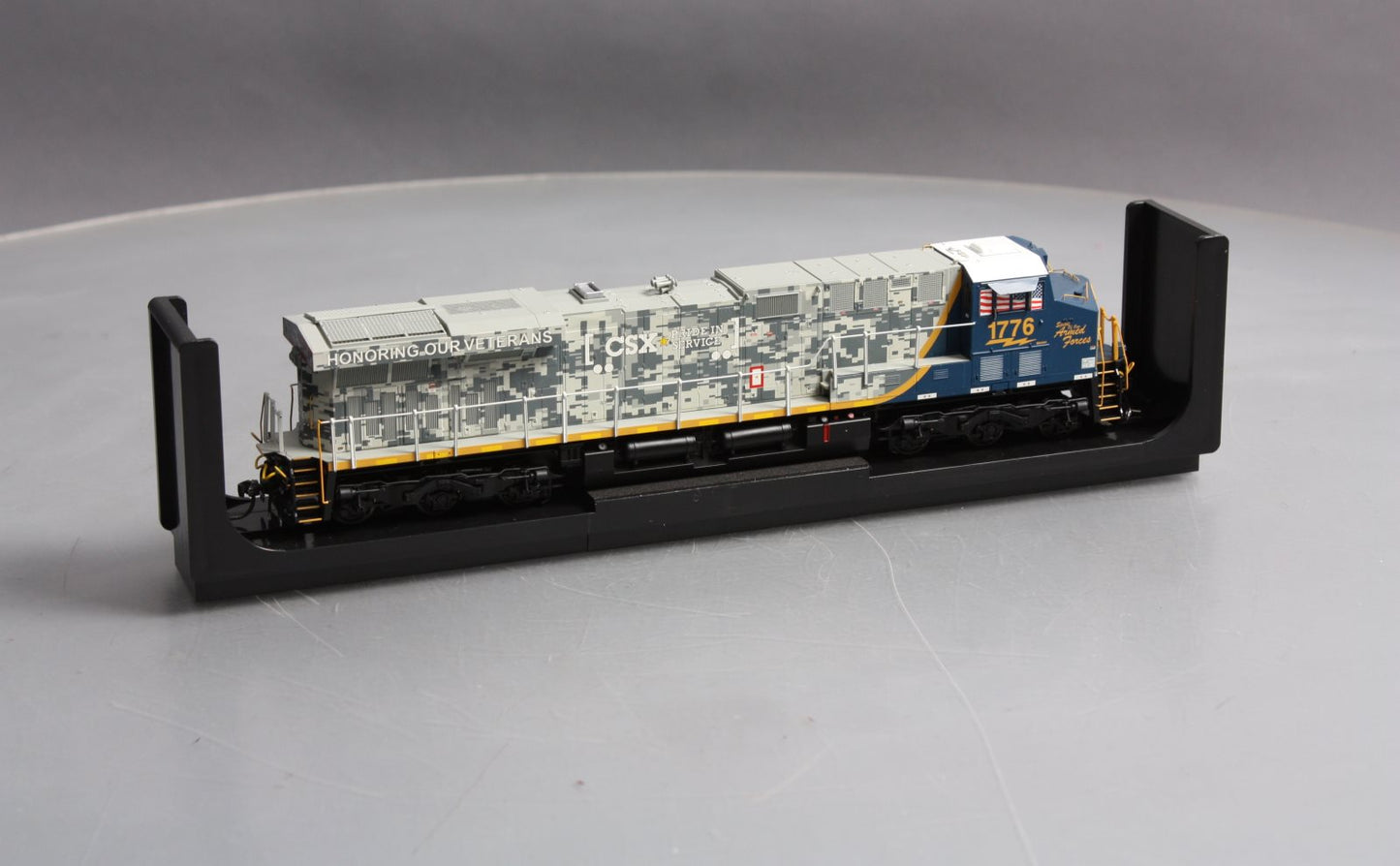 MTH 80-2401-1 HO CSX ES44AC Diesel Locomotive w/PS3 #1776