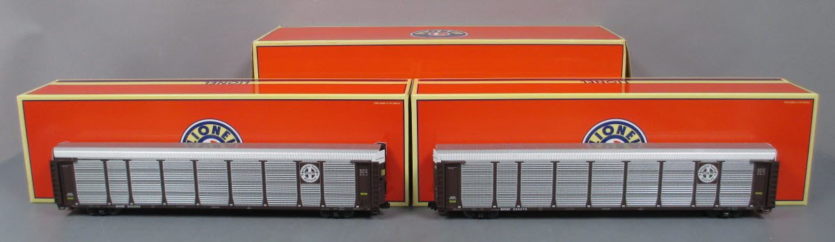 Lionel 6-19393 O BNSF 89' Autorack Cars (Set of 2)